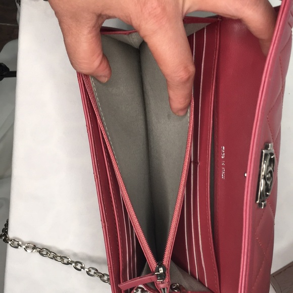 Authentic Chanel Boy long wallet / WOC - Picture 9 of 15